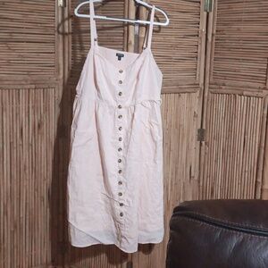 Beautiful light pink dress with pockets